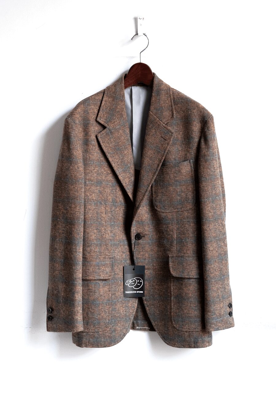 Re-stock!! YAMAGUCHI STORE　Cotton Tweed Jacket《CHECK》